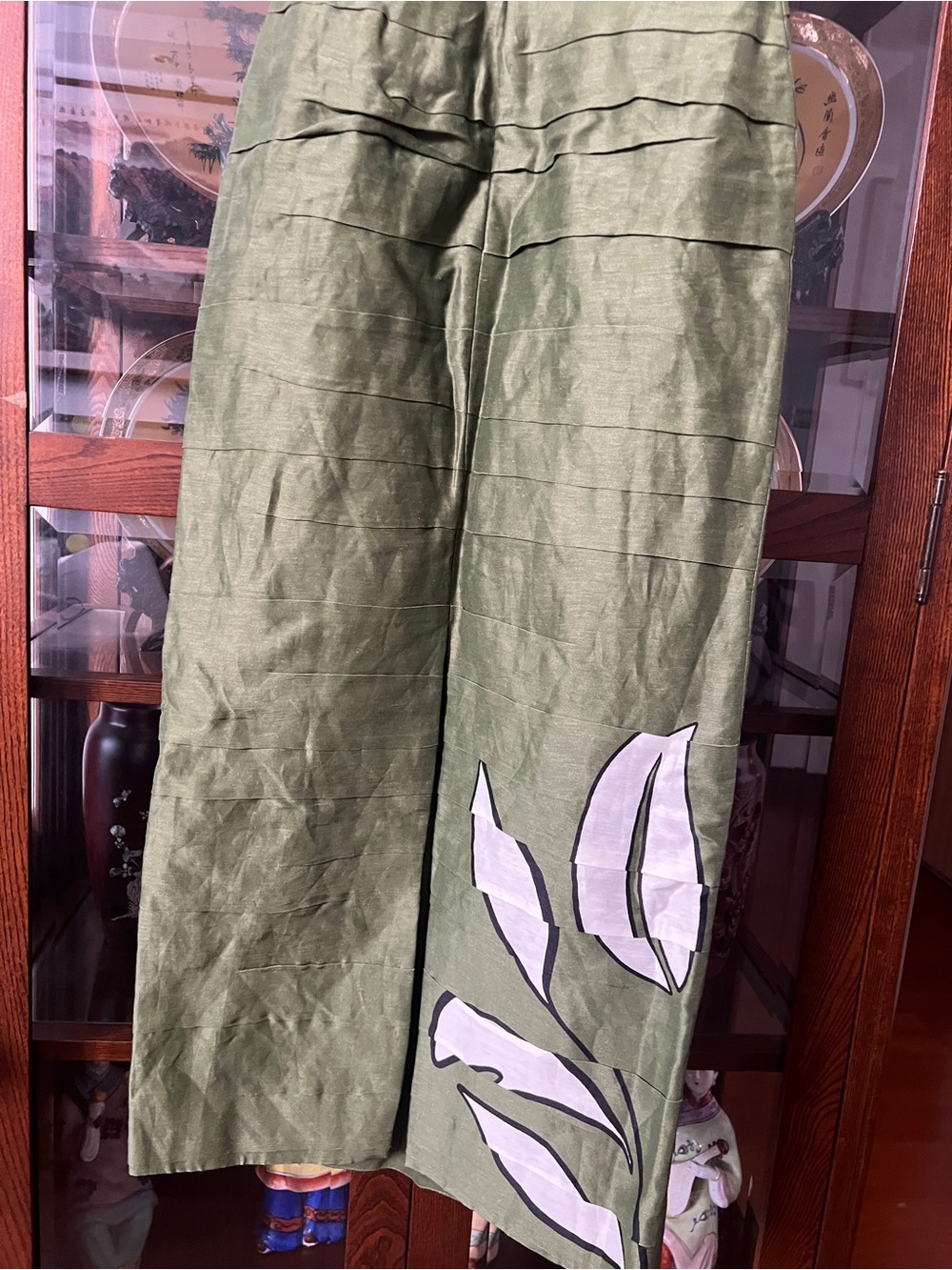 Aje Jasmine Green Column Strapless Linen Midi Dress AU4/US0 NWT - Picture 14 of 16